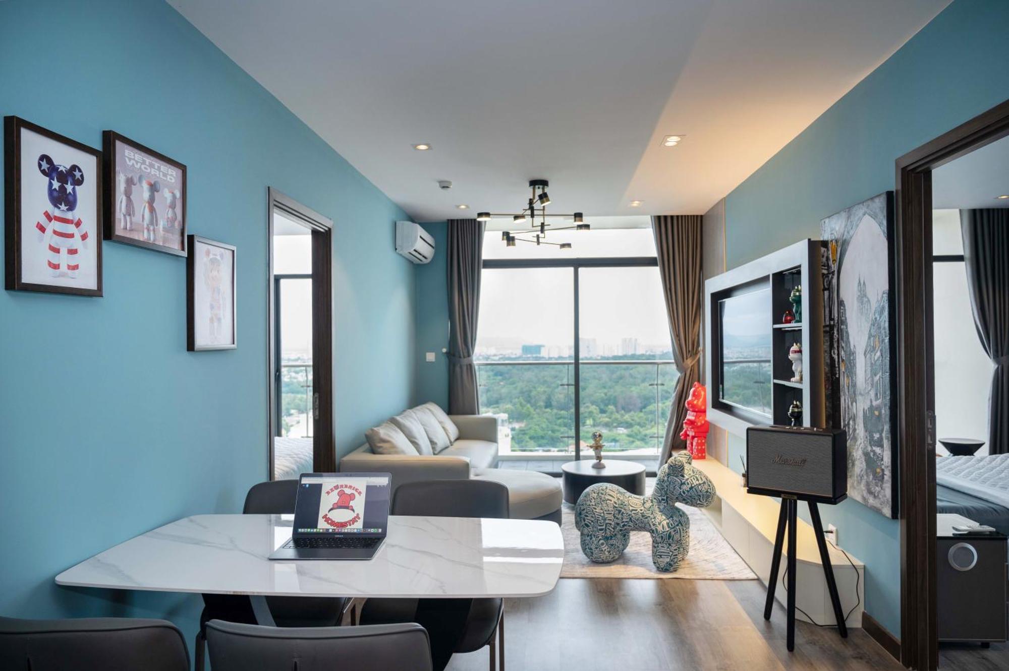 Bearbrick Homestay Near Beach, Csj Tower Apartment Vung Tau Kültér fotó